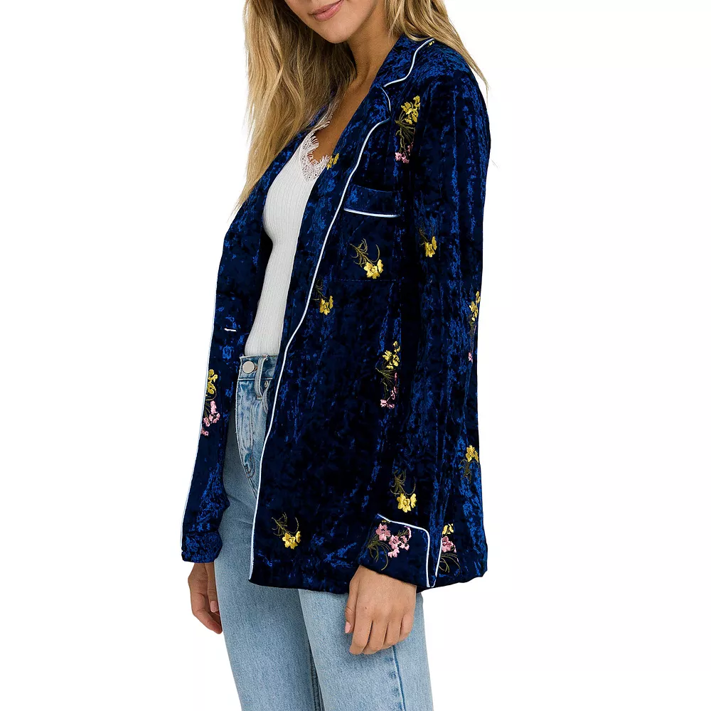 Velvet Pajama Jacket - Image 3