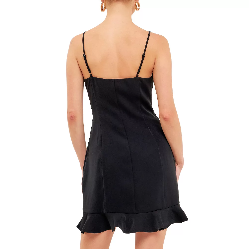 Ruffled Mini Dress - Image 2