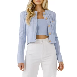 Ribbed Knit Cardigan