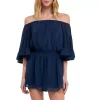 Ruffled Sleeve Romper