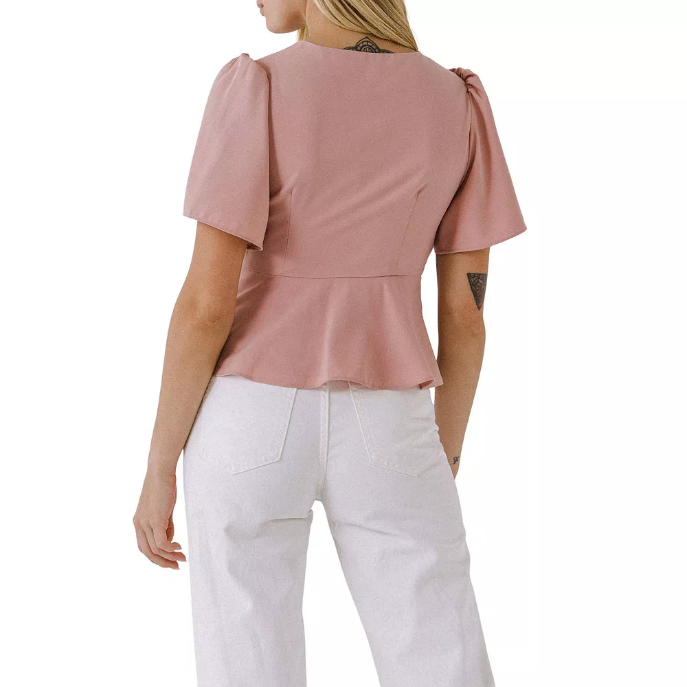 Solid Knotted Top - Image 3