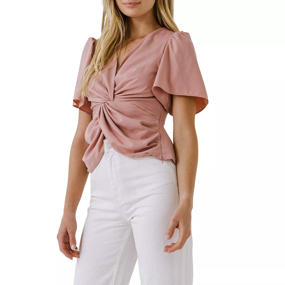 Solid Knotted Top - Image 4