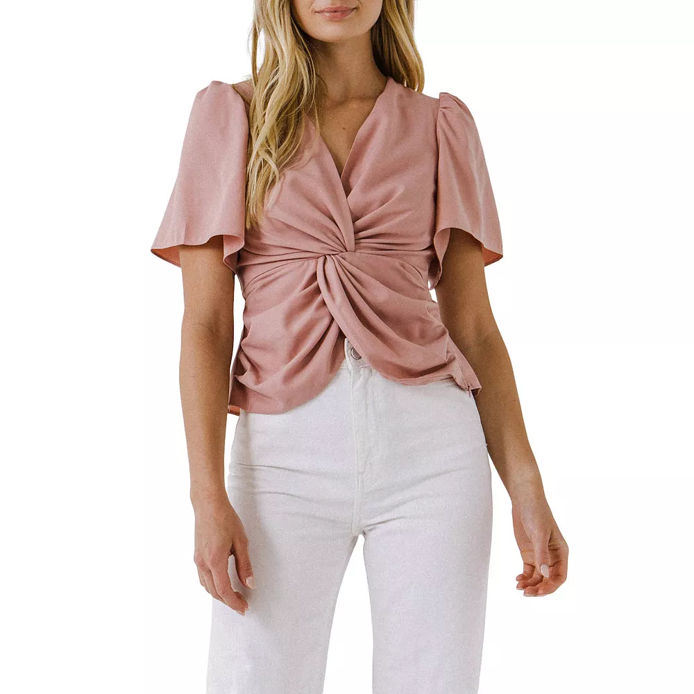 Solid Knotted Top - Image 2