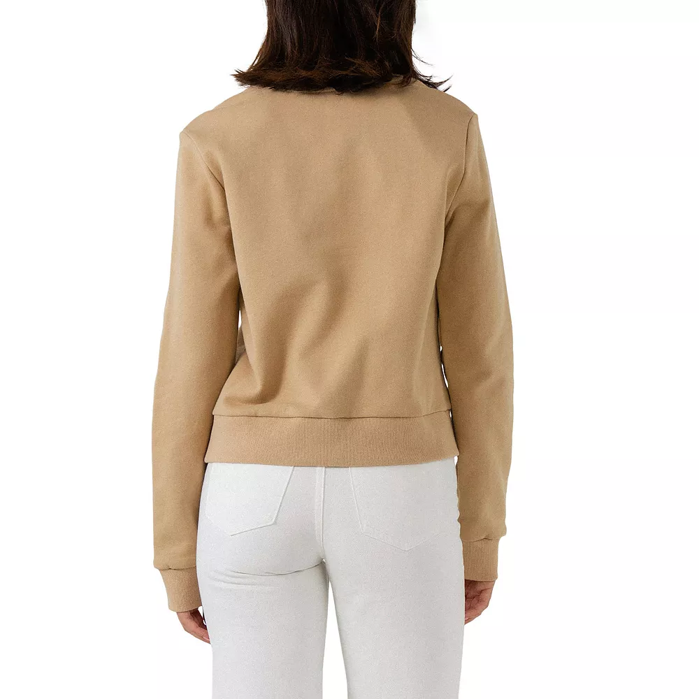 Beads Lettering Patch Sweatshirt - Image 2