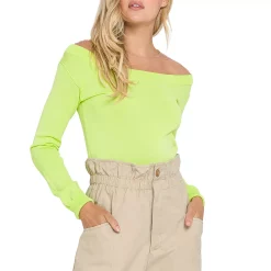 See Through Yoke Sweater