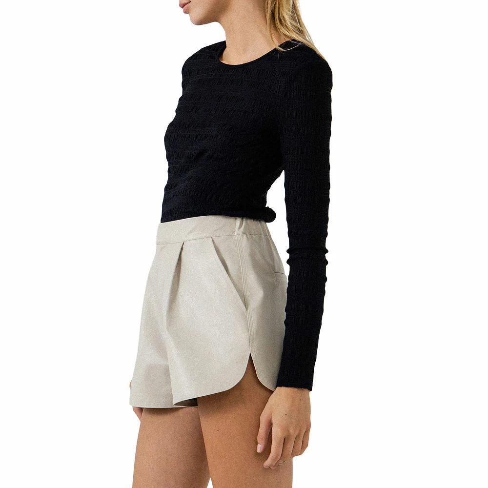 Texture Fitted Top - Image 3