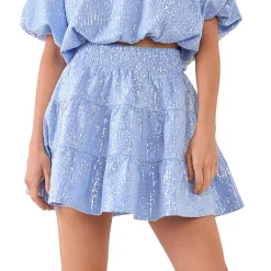 Sequins Mini Skirt
