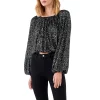Sequins Blouson Top