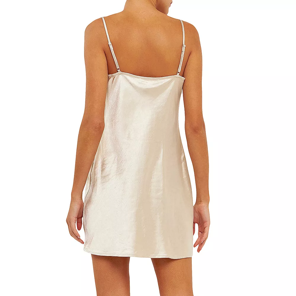 Satin Slip Mini Dress - Image 2
