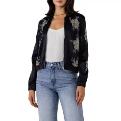 Embellished Bomber Jacket